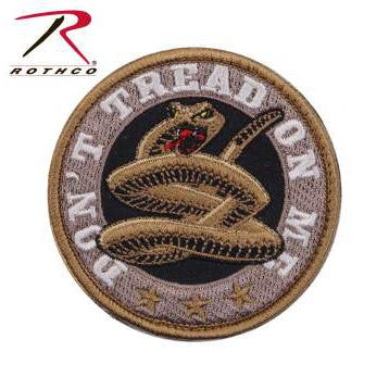 Rothco Don't Tread On Me Round Morale Patch