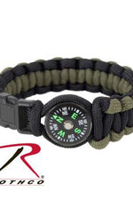 Rothco Paracord Compass Bracelet