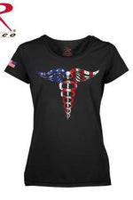 Rothco Women Caduceus Medical Symbol T-Shirt