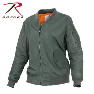 Rothco Womens Lightweight MA-1 Flight Jacket