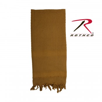 Rothco Solid Color Shemagh Tactical Desert Keffiyeh Scarf