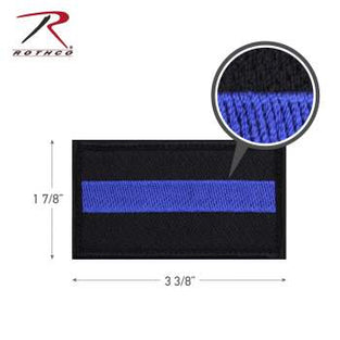 Rothco Thin Blue Line Patch