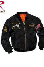 Rothco Kids Flight Jacket With Patches