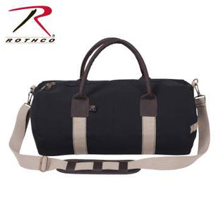 Rothco 19" Canvas & Leather Gym Bag