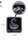 Rothco Don't Tread On Me Square Morale 補丁