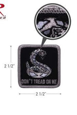 Rothco Don't Tread On Me Square Morale Patch