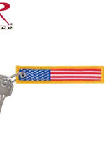 Rothco US Flag Patch Keychain