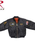 Rothco Kids Flight Jacket With Patches