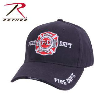 Rothco Deluxe Low Profile Fire Department Logo Cap