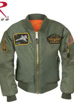 Rothco Kids Flight Jacket With Patches