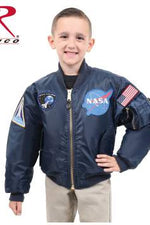 Rothco Kids NASA MA-1 Flight Jacket