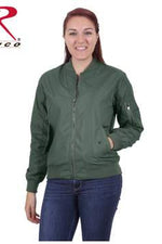 Rothco Womens Lightweight MA-1 Flight Jacket