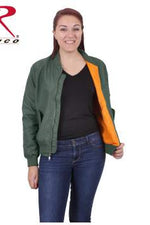 Rothco Womens Lightweight MA-1 Flight Jacket