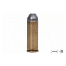 Denix revolver bullet replica with brass casing and steel-colored round nose