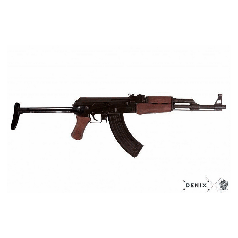 Denix Russian 1947 AK-47 Assault Rifle With Folding Stock Replica (7103071453368)