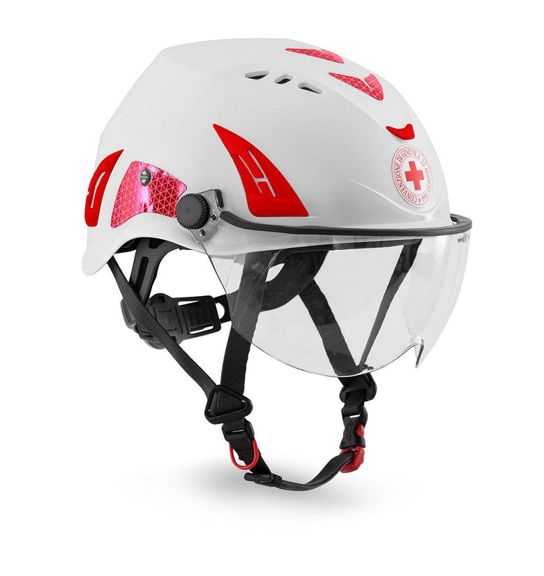KASK SpA HP CRI Visor V2 Plus Safety Helmet Croce Rossa