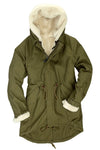 Cockpit USA M51 DMZ Fishtail Parka With Shearling Liner
