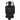 Adjustable phone holster in black with side straps and belt clip