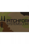 Pitchfork IR Brand Print Patch 90x50mm
