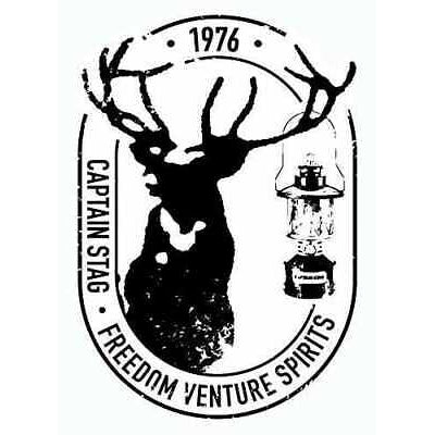 Captain Stag Camp Out Sticker Deer (7103052480696)