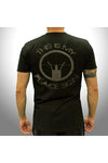 American Spartan Apparel This Is My Peace Sign Tee With Pocket (7099873689784)