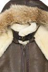 Cockpit USA Women's Hooded Sheepskin Jacket