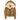 Women’s hooded suede bomber jacket with cream shearling lining and faux-fur collar