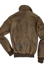 Cockpit USA Mustang A-2 Tanned Goatskin Jacket